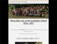 Tablet Screenshot of hudebni-tabor.com